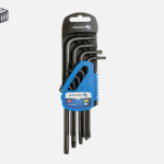 HOEGERT 9- piece Torx keys set, S2 steel
