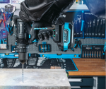 Z) HT2E224-0PD უნახშირო სახრახნისი Brushless Cordless Impact Drill Driver 18V - Image 6