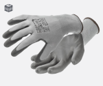 HT5K758-10 დამცავი ხელთათმანი 9 ზომა HUNTE protective gloves coated with polyurethane c.grey/black 9