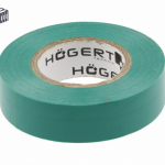 HT1P284 ლენტი საიზოლაციო მწვანე Insulation tape 0.13 mm x 19 mm x 20 m, green HÖGERT (10/200)