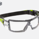 Protective safety glasses, green, transparent | HÖGERT LOTZEN HT5K011